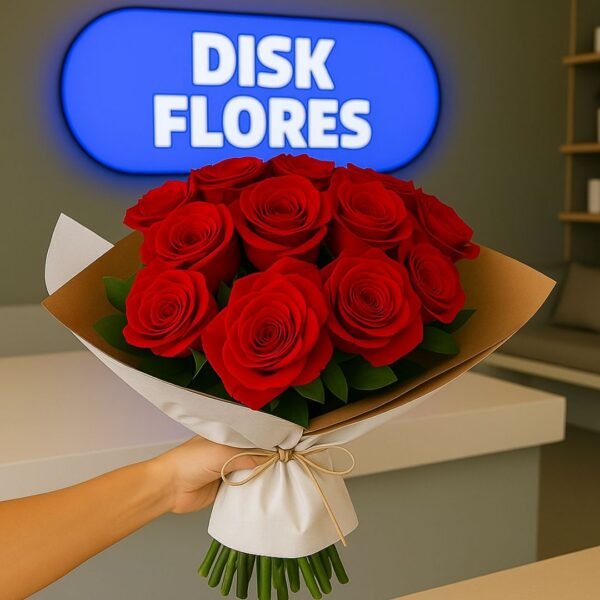 Rosas Vermelhas Médio